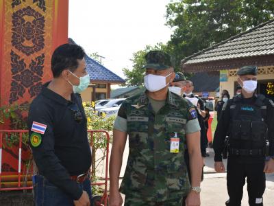กิจกรรมซักซ้อนแผน รักษาความปลอดภัยในพื้นที่อำเภอยี่งอ