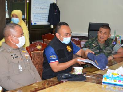 กิจกรรมซักซ้อนแผน รักษาความปลอดภัยในพื้นที่อำเภอยี่งอ