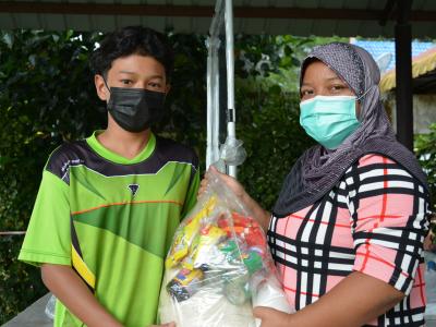 ผู้มากักตัวศูนย์ LQ ประจำตำบลลุโบะบือซา