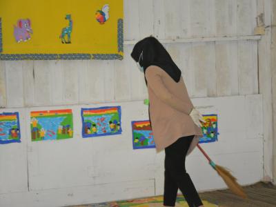 กิจกรรมจัดเตรียมสถานที่กักกัน LQ ประจำตำบลลุโบะบือซา(แห่งที่2)