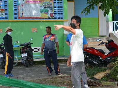 กิจกรรมจัดเตรียมสถานที่กักกัน LQ ประจำตำบลลุโบะบือซา(แห่งที่2)