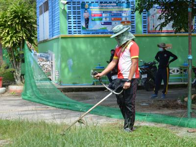 กิจกรรมจัดเตรียมสถานที่กักกัน LQ ประจำตำบลลุโบะบือซา(แห่งที่2)