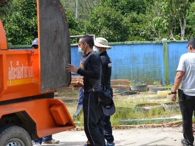 กิจกรรมจัดเตรียมสถานที่กักกัน LQ ประจำตำบลลุโบะบือซา(แห่งที่2)
