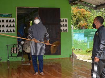 กิจกรรมจัดเตรียมสถานที่กักกัน LQ ประจำตำบลลุโบะบือซา(แห่งที่2)
