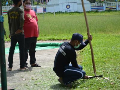 กิจกรรมจัดเตรียมสถานที่กักกัน LQ ประจำตำบลลุโบะบือซา(แห่งที่2)