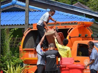 กิจกรรมจัดเตรียมสถานที่กักกัน LQ ประจำตำบลลุโบะบือซา(แห่งที่2)