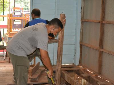 กิจกรรมจัดเตรียมสถานที่กักกัน LQ ประจำตำบลลุโบะบือซา(แห่งที่2)