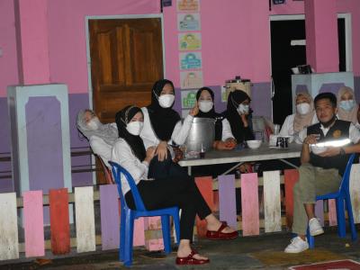 กิจกรรมเชิงรุกค้นหาผู้ป่วยโควิด 19 (สวอย) บ้านกาแร