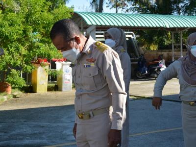 กิจกรรมเคารพธงชาติและร้องเพลงชาติ เนื่องในวันพระราชทานธงชาติไทย