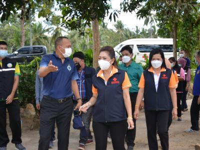 กิจกรรมทำความสะอาดบ้านถูกไฟใหม้บ้านกำปงปีแซ