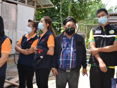 กิจกรรมทำความสะอาดบ้านถูกไฟใหม้บ้านกำปงปีแซ