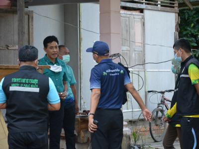 กิจกรรมทำความสะอาดบ้านถูกไฟใหม้บ้านกำปงปีแซ