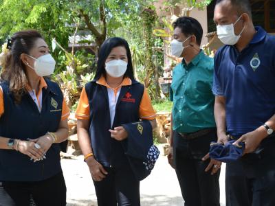 กิจกรรมทำความสะอาดบ้านถูกไฟใหม้บ้านกำปงปีแซ