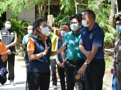 กิจกรรมทำความสะอาดบ้านถูกไฟใหม้บ้านกำปงปีแซ