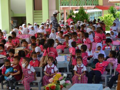 นายกเป็นประธานเปิดกิจกรรมสุขสัต์วันเด็กโรงเรียนบ้านลโบะดาโต๊ะ