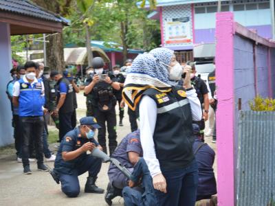 นายกเข้าร่วมกิจกรรมการซักซ้อมแผนของบ้านกาแร