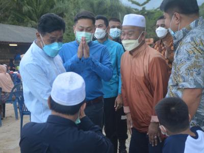 โครงการตำบลสานสัมพันธ์ร่วมละศิลอดในเขตตำบลลุโบะบือซาประจำปี2565