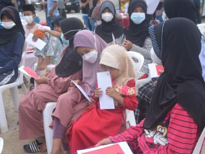 โครงการตำบลสานสัมพันธ์ร่วมละศิลอดในเขตตำบลลุโบะบือซาประจำปี2565