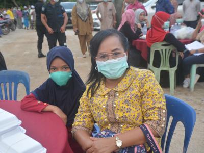 โครงการตำบลสานสัมพันธ์ร่วมละศิลอดในเขตตำบลลุโบะบือซาประจำปี2565