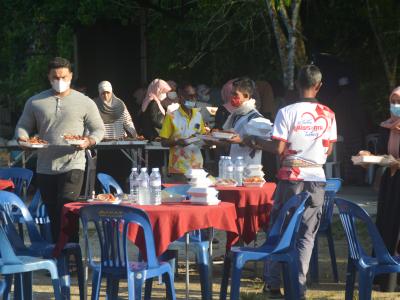 โครงการตำบลสานสัมพันธ์ร่วมละศิลอดในเขตตำบลลุโบะบือซาประจำปี2565