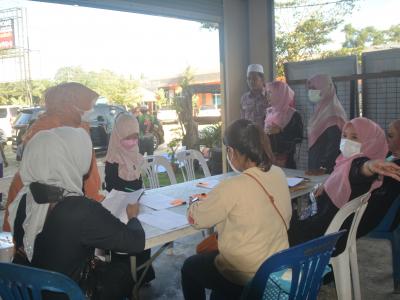 โครงการตำบลสานสัมพันธ์ร่วมละศิลอดในเขตตำบลลุโบะบือซาประจำปี2565