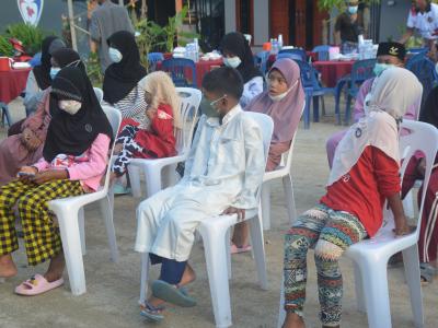 โครงการตำบลสานสัมพันธ์ร่วมละศิลอดในเขตตำบลลุโบะบือซาประจำปี2565