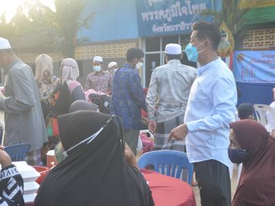 โครงการตำบลสานสัมพันธ์ร่วมละศิลอดในเขตตำบลลุโบะบือซาประจำปี2565