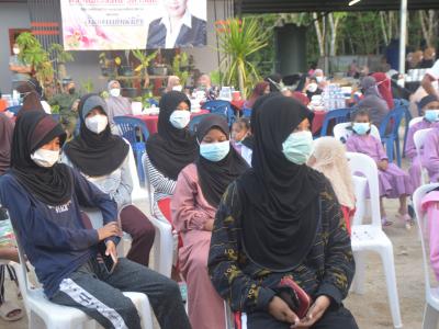โครงการตำบลสานสัมพันธ์ร่วมละศิลอดในเขตตำบลลุโบะบือซาประจำปี2565