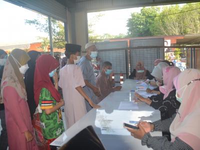 โครงการตำบลสานสัมพันธ์ร่วมละศิลอดในเขตตำบลลุโบะบือซาประจำปี2565