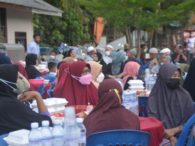 โครงการตำบลสานสัมพันธ์ร่วมละศิลอดในเขตตำบลลุโบะบือซาประจำปี2565