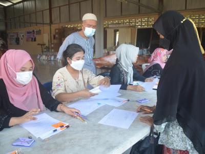 โครงการตำบลสานสัมพันธ์ร่วมละศิลอดในเขตตำบลลุโบะบือซาประจำปี2565