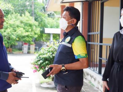นายกพร้อมคณะผู้บริหารต้อนรับรอง ผอ.ศปป.4 กอ.มรน.และคณะ