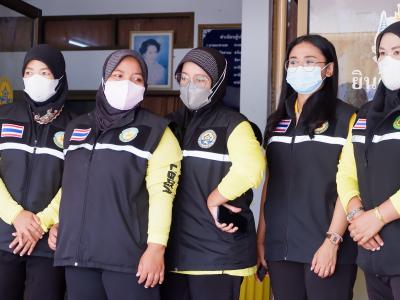 นายกพร้อมคณะผู้บริหารต้อนรับรอง ผอ.ศปป.4 กอ.มรน.และคณะ