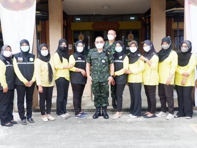 นายกพร้อมคณะผู้บริหารต้อนรับรอง ผอ.ศปป.4 กอ.มรน.และคณะ