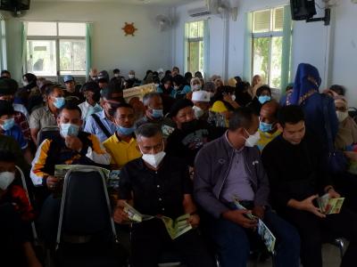 โครงการฝึกอบรมและศึกษาดูงานอาสาสมัครท้องถิ่นรักโลก
