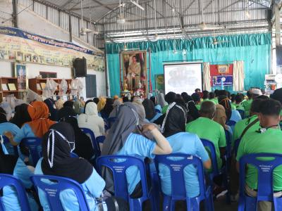 โครงการฝึกอบรมและศึกษาดูงานอาสาสมัครท้องถิ่นรักโลก