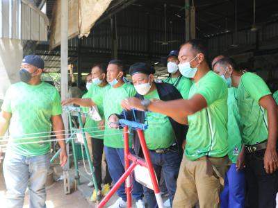 โครงการฝึกอบรมและศึกษาดูงานอาสาสมัครท้องถิ่นรักโลก