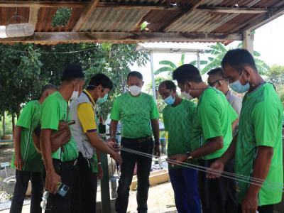 โครงการฝึกอบรมและศึกษาดูงานอาสาสมัครท้องถิ่นรักโลก