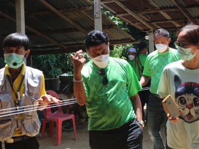 โครงการฝึกอบรมและศึกษาดูงานอาสาสมัครท้องถิ่นรักโลก