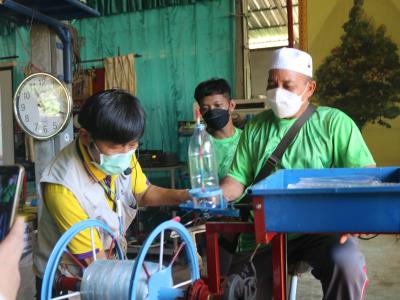 โครงการฝึกอบรมและศึกษาดูงานอาสาสมัครท้องถิ่นรักโลก