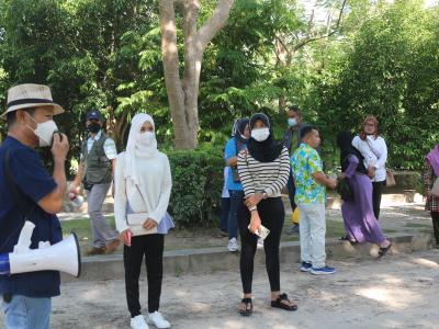 โครงการฝึกอบรมและศึกษาดูงานอาสาสมัครท้องถิ่นรักโลก