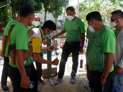 โครงการฝึกอบรมและศึกษาดูงานอาสาสมัครท้องถิ่นรักโลก