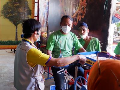 โครงการฝึกอบรมและศึกษาดูงานอาสาสมัครท้องถิ่นรักโลก