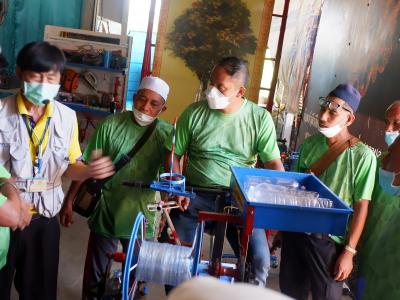 โครงการฝึกอบรมและศึกษาดูงานอาสาสมัครท้องถิ่นรักโลก