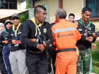 โครงการฝึกอบรมอาสาสมัครป้องกันภัยฝ่ายพลเรือน