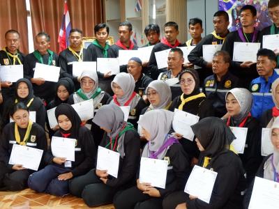 โครงการฝึกอบรมอาสาสมัครป้องกันภัยฝ่ายพลเรือน
