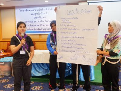 โครงการฝึกอบรมอาสาสมัครป้องกันภัยฝ่ายพลเรือน