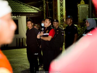 โครงการฝึกอบรมอาสาสมัครป้องกันภัยฝ่ายพลเรือน(การดับไฟจริง)