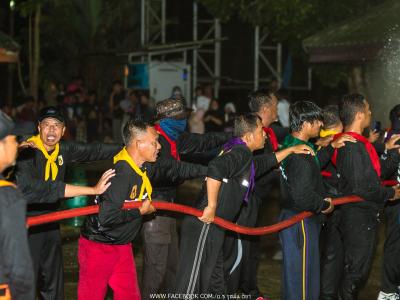 โครงการฝึกอบรมอาสาสมัครป้องกันภัยฝ่ายพลเรือน(การดับไฟจริง)
