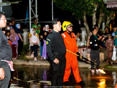 โครงการฝึกอบรมอาสาสมัครป้องกันภัยฝ่ายพลเรือน(การดับไฟจริง)